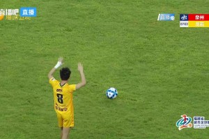 66号臧瀚彪头球破门，龙岩队客场先下一城，1-0领先泉州队了！